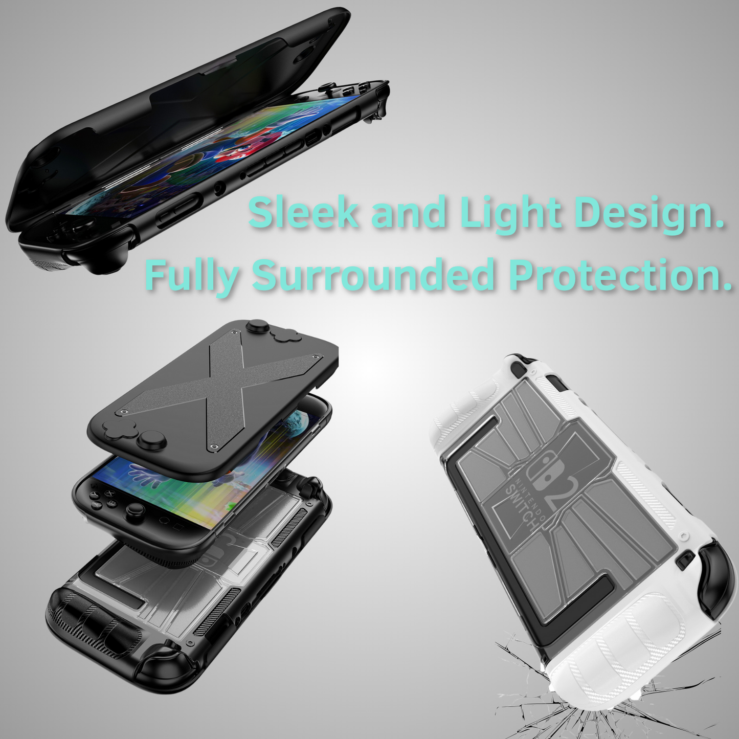 Shockproof Protective Case Cover for Nintendo Switch 2