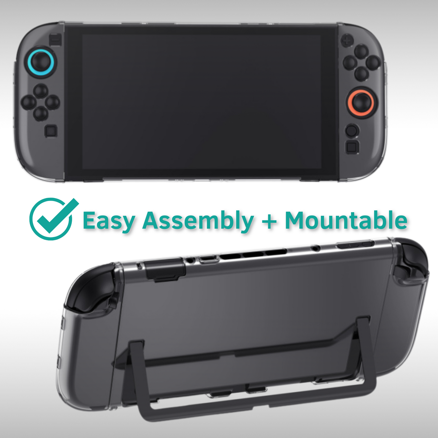 Transparent Cover Case for Nintendo Switch 2