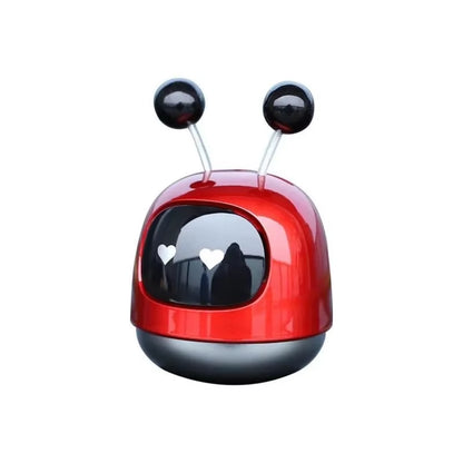 1Pc Mini Robot Car Air Freshener Parfum Flavoring Ventilation Cute Toon Display Mold Fragrance Decoration for Vehicles