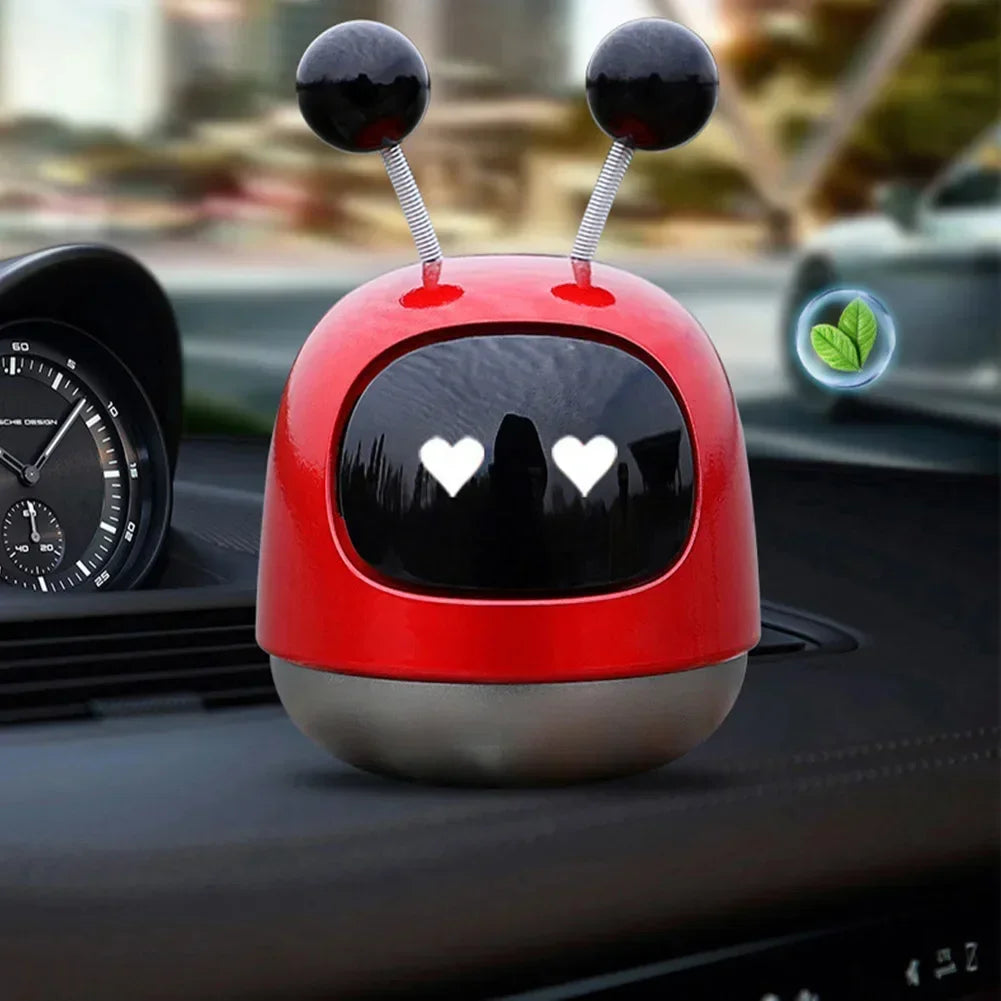 Auto Robot Aromatherapy Car Ornaments Anime Shaking Robot Car Interior Decoration Air Freshening Ornaments Car Interior